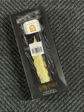 Warner Bros. Gold Feather Quill Pen